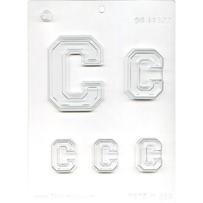COLLEGIATE LTR "C"Choc Mold
