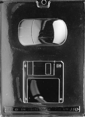 Computer Disk & Mouse Mold