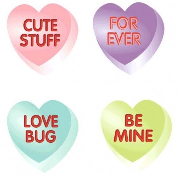 Conversation Hearts Asst 10CT