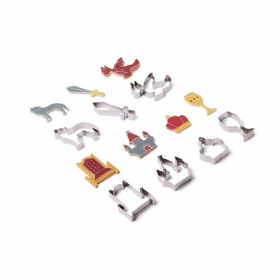 7 Piece Medieval Cookie Cutter Set