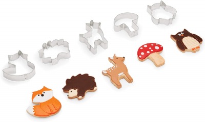 5 PC Woodlands Cookie Cutter Set