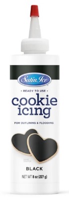 Black Cookie Icing