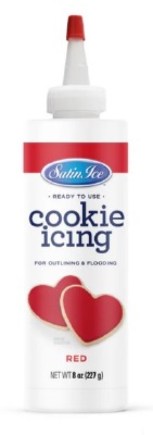 Red Cookie Icing