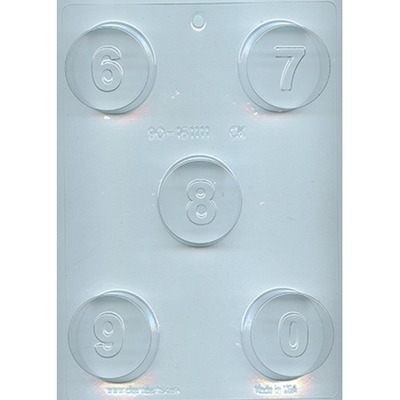 Cookie Mold - #'s 6,7,8,9