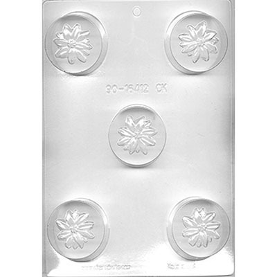 Cookie Mold Xmas Poinsettia