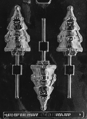 Crafty Full Santa Lolly Mold
