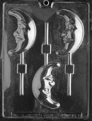 Crescent Moon Lolly Mold