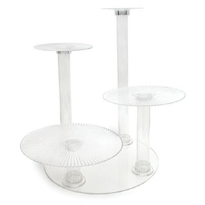 Crystal Splendor 4 Cake Stand