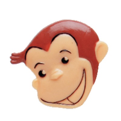Cupcake Rings Cake Topper Curious George