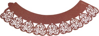 Cupcake Wrap Swirls Choc 12 CT