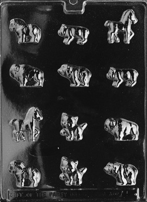 Cute Animals Candy Mold