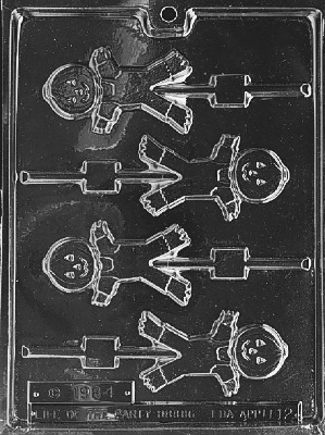 Cute Scarecrow Lolly Mold