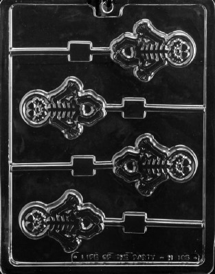 Skeleton Lolly Mold
