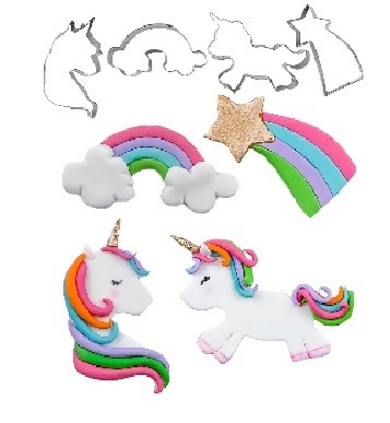 Cutie Uniciorn Cutter Set