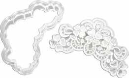Cutter Lace Swag 3.66" X 2.4"