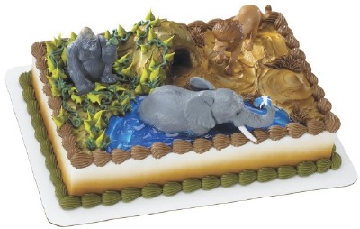 Jungle Buddies Cake Topper