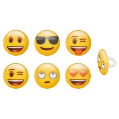 Decring Emoji Moods Asst 144ct