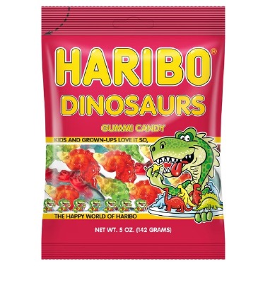 Dinosaurs Gummi Candy 5 OZ