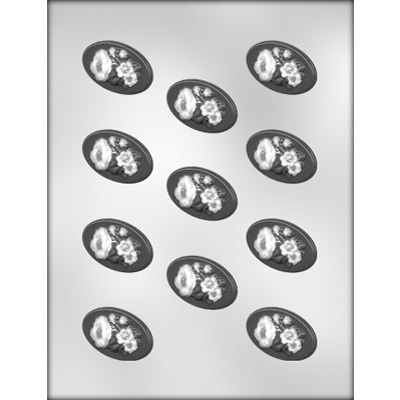 Flower Bouquet Oval Mint  (11)