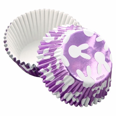 Foil Bunny Baking Cups 24CT