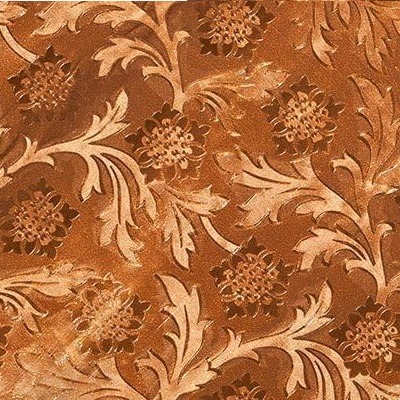 Foil Roll Poly Embossed Bronze