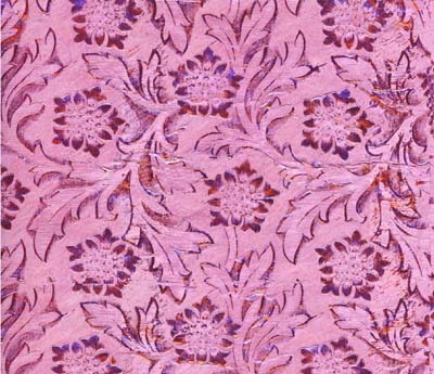 Foil Roll Poly Embossed Pink