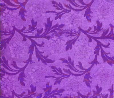 Foil Roll Poly Embossed Purple
