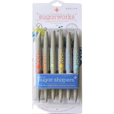 Fondant Shaper -Set/6 Soft Tip