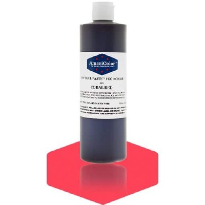 Red Coral Gel Paste 13.5oz