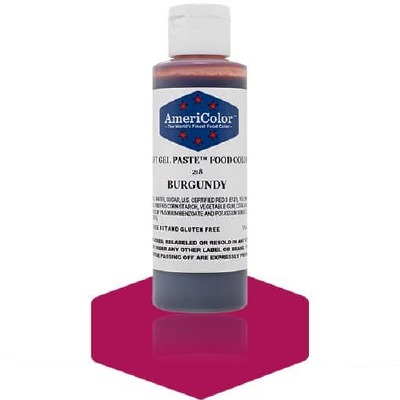 Burgundy Gel Paste 4.5oz