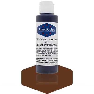 Brown Chocolate Gel Paste 4.5oz