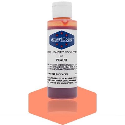 Peach Gel Paste 4.5oz