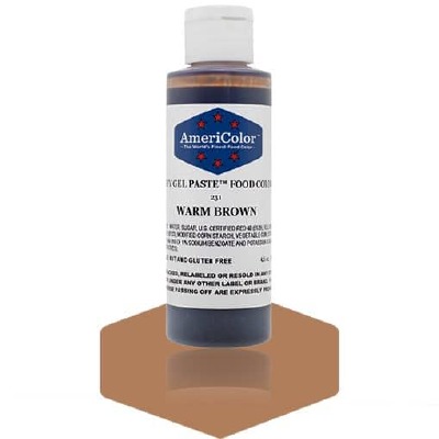 Brown Gel Paste 4.5oz
