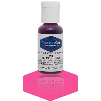 Soft Gel Paste .75 OZ Electric Pink Food Color