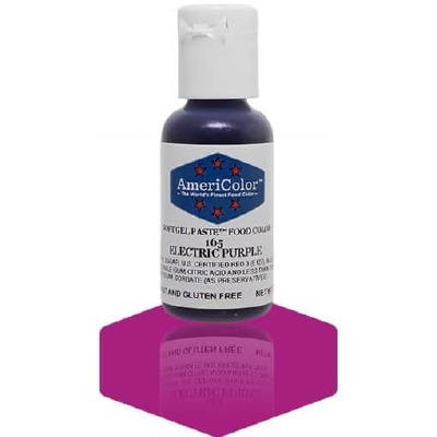 Soft Gel Paste .75 OZ Electic Purple Food Color