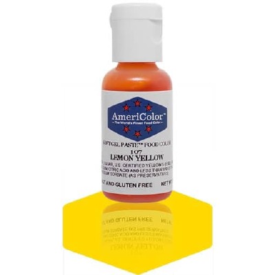 Yellow Lemon Gel Paste .75oz