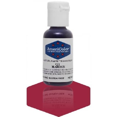 Maroon Gel Paste .75oz