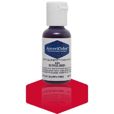 Soft Gel Paste .75 OZ Super Red Food Color