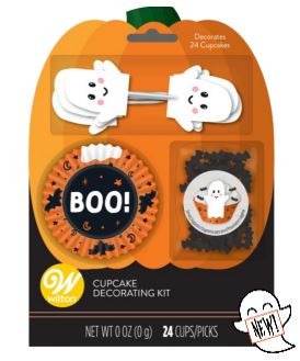 Ghost Cupcake Decorating Kit