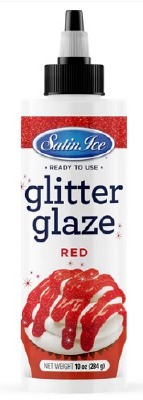 Red Glitter Glaze