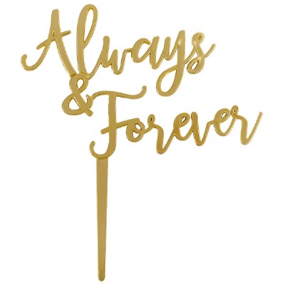 Gold Always & Forever Pick