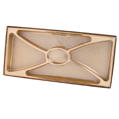 Gold Box w/ Oval Mint Center