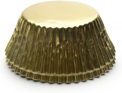 Gold Foil Baking Cups
