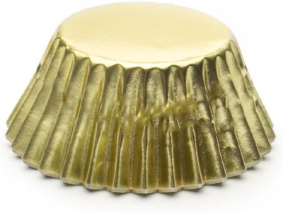 Gold Mini Baking Cups 48 CT