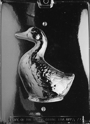Goose 3D Candy Mold - Back