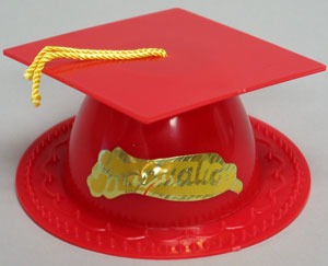 Graduation Hat - Red