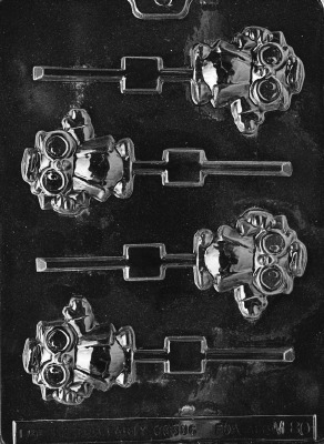 Graduation Owl Lolly Mold