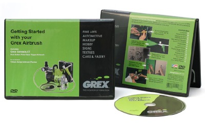 GREX Airbrush Get Started DVD