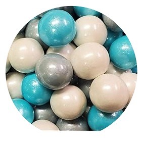 Shimmer Snowflake Gumballs