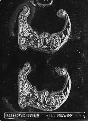 Half Moon Santa Mold